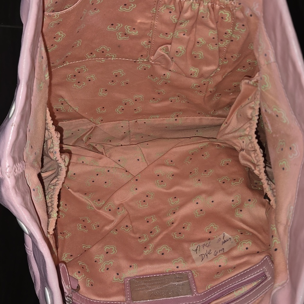 DKNY Pink Leather Shoulder/Handbag NWOT - Picture 3 of 6